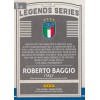 DONRUSS SOCCER 2018-2019 LEGENDS SERIES Roberto Baggio (Italy)